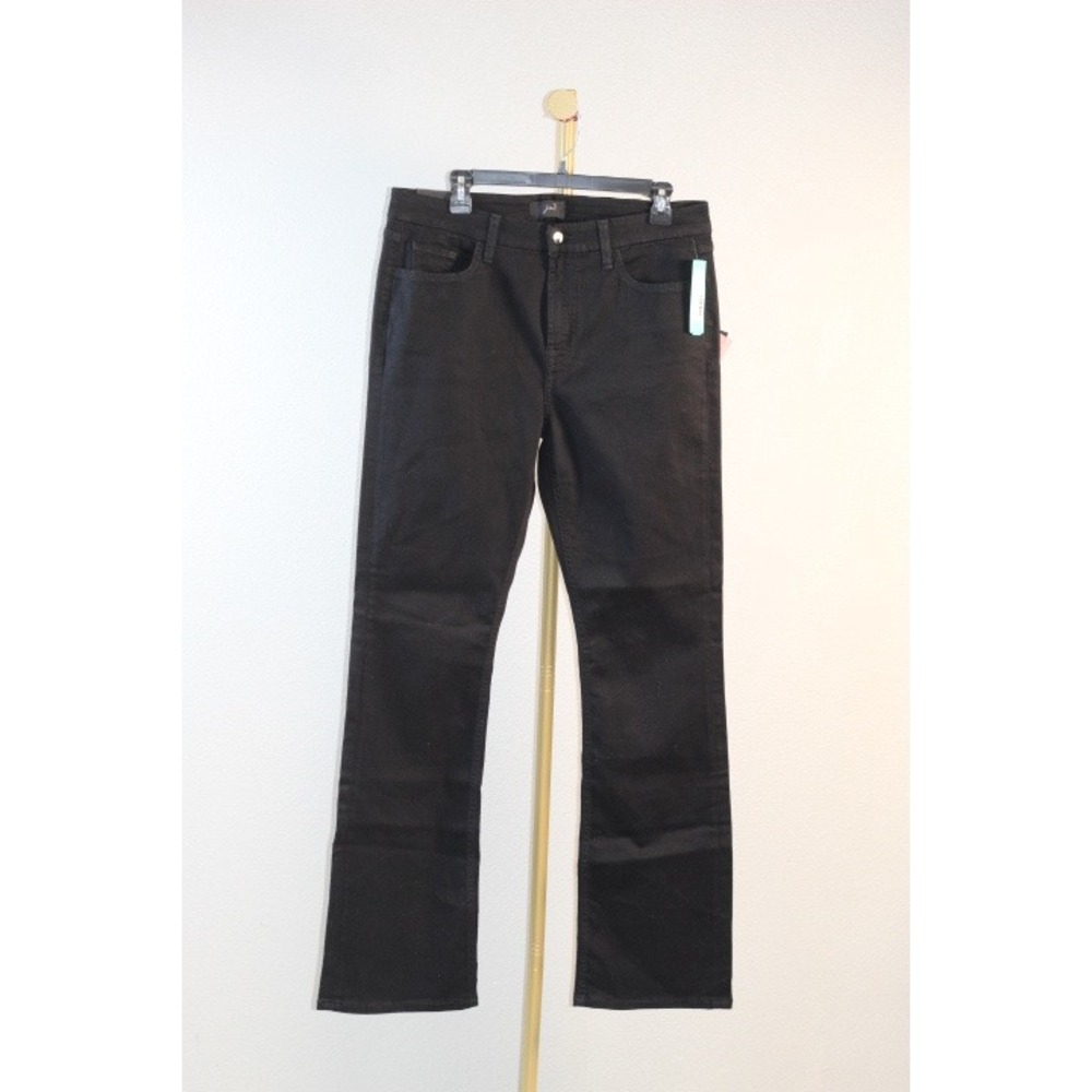 Jen7 by 7 For All Mankind Womens Slim Bootcut Jeans Black 12 7G004509 CLASBLKNOI
